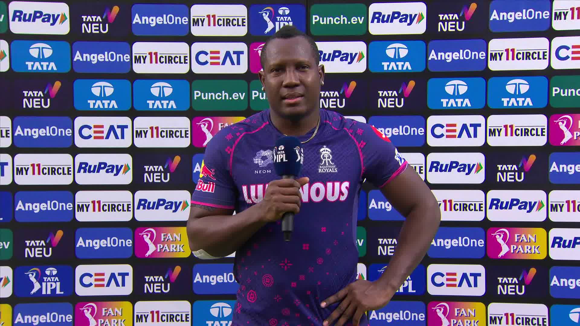 DC vs RR - Pre-Match Interview - Rovman Powell