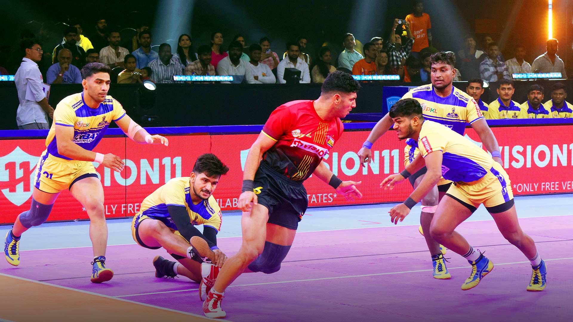 Replay: Bulls vs Thalaivas