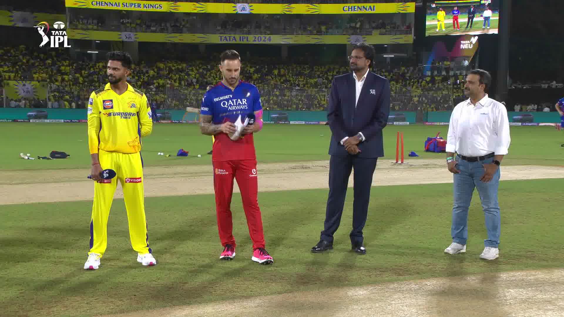 Toss! RCB Opt To Bat At Chepauk