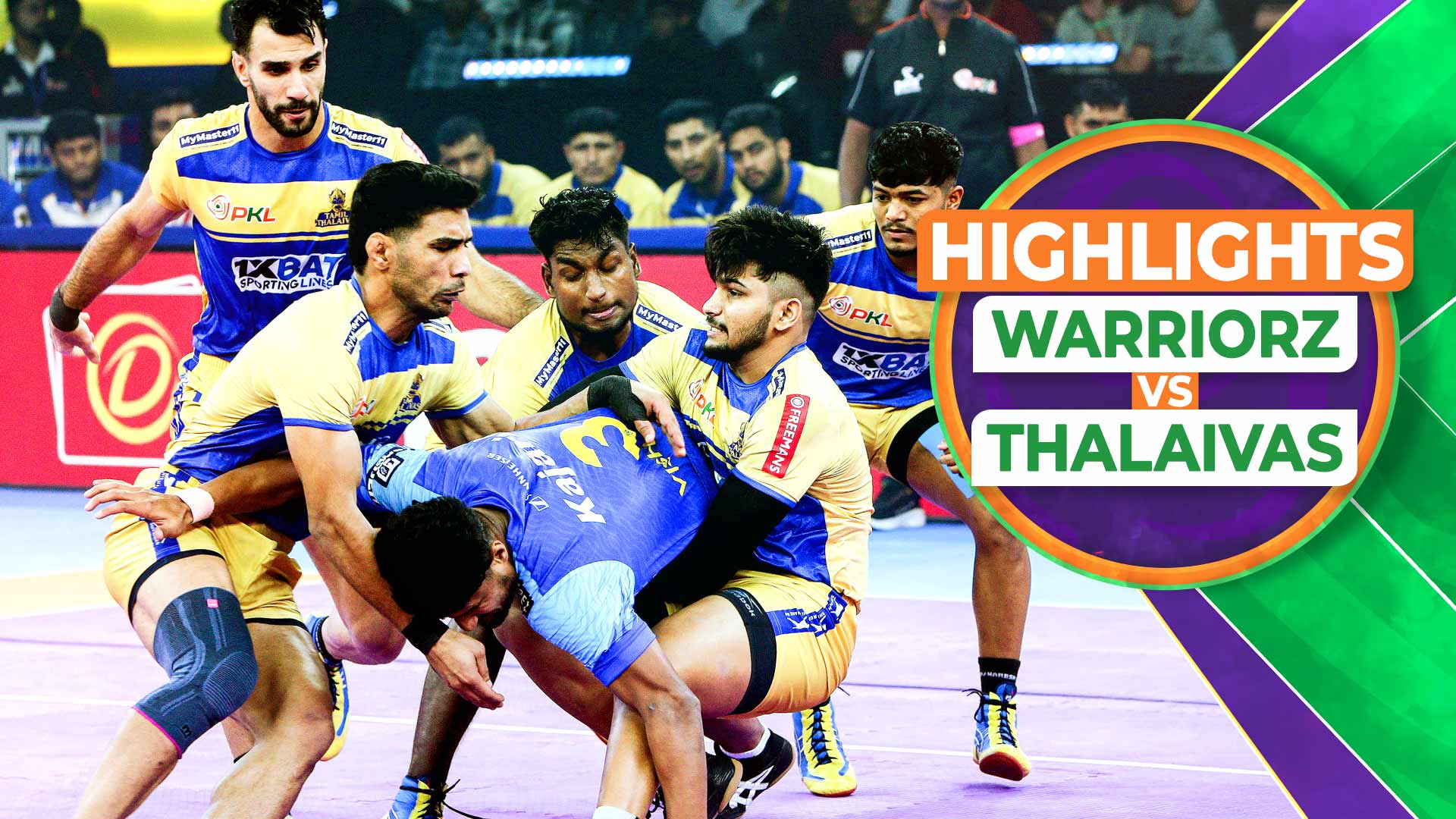 Warriorz 31-46 Thalaivas