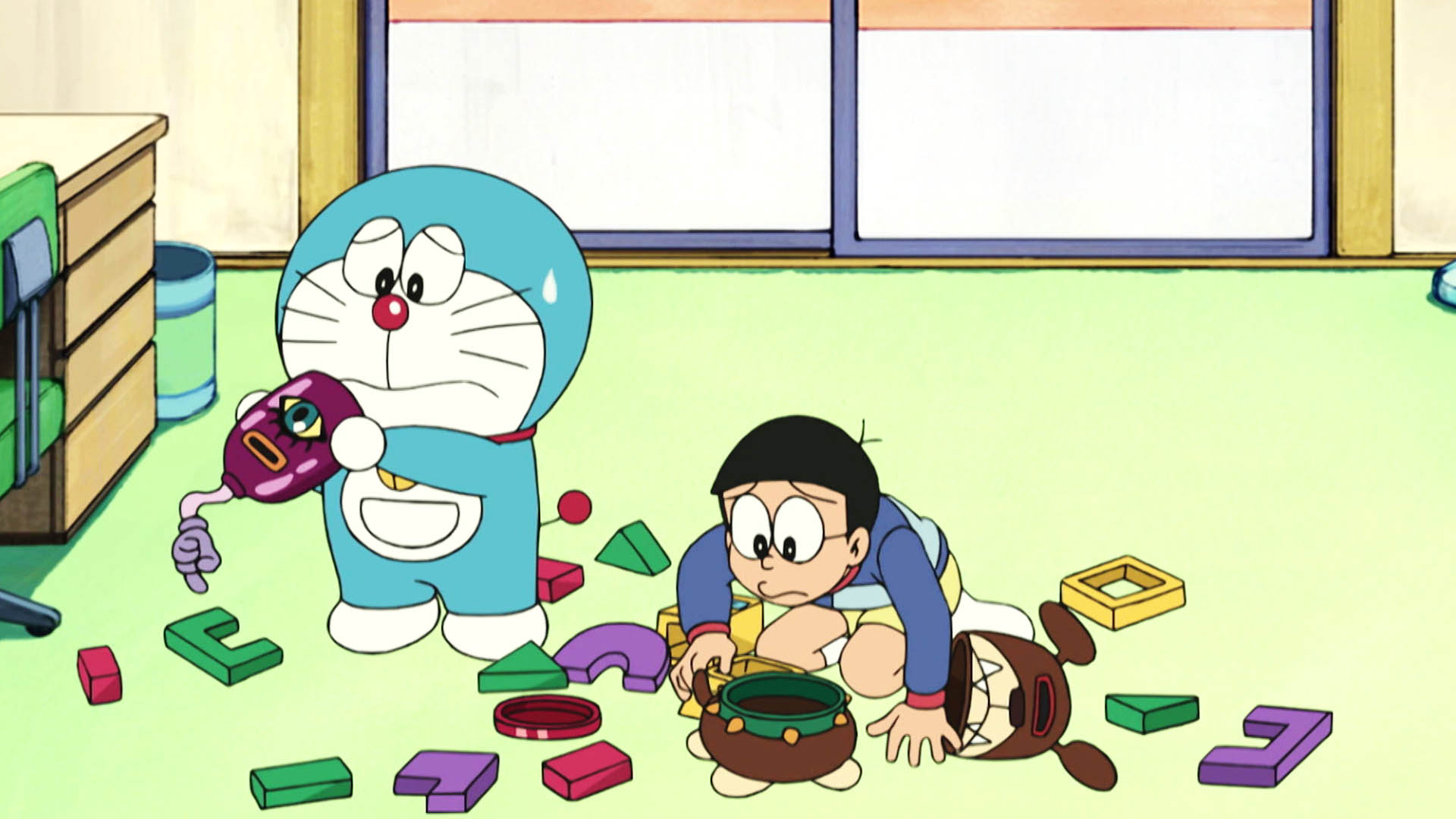 Human Piggy Bank / Super Detective Nobita is Born!