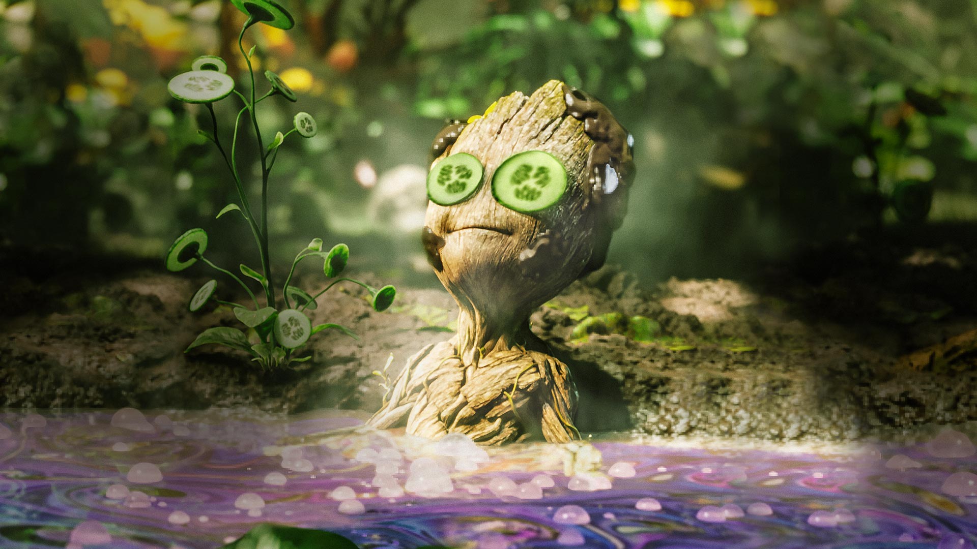 Groot Takes a Bath - Disney+