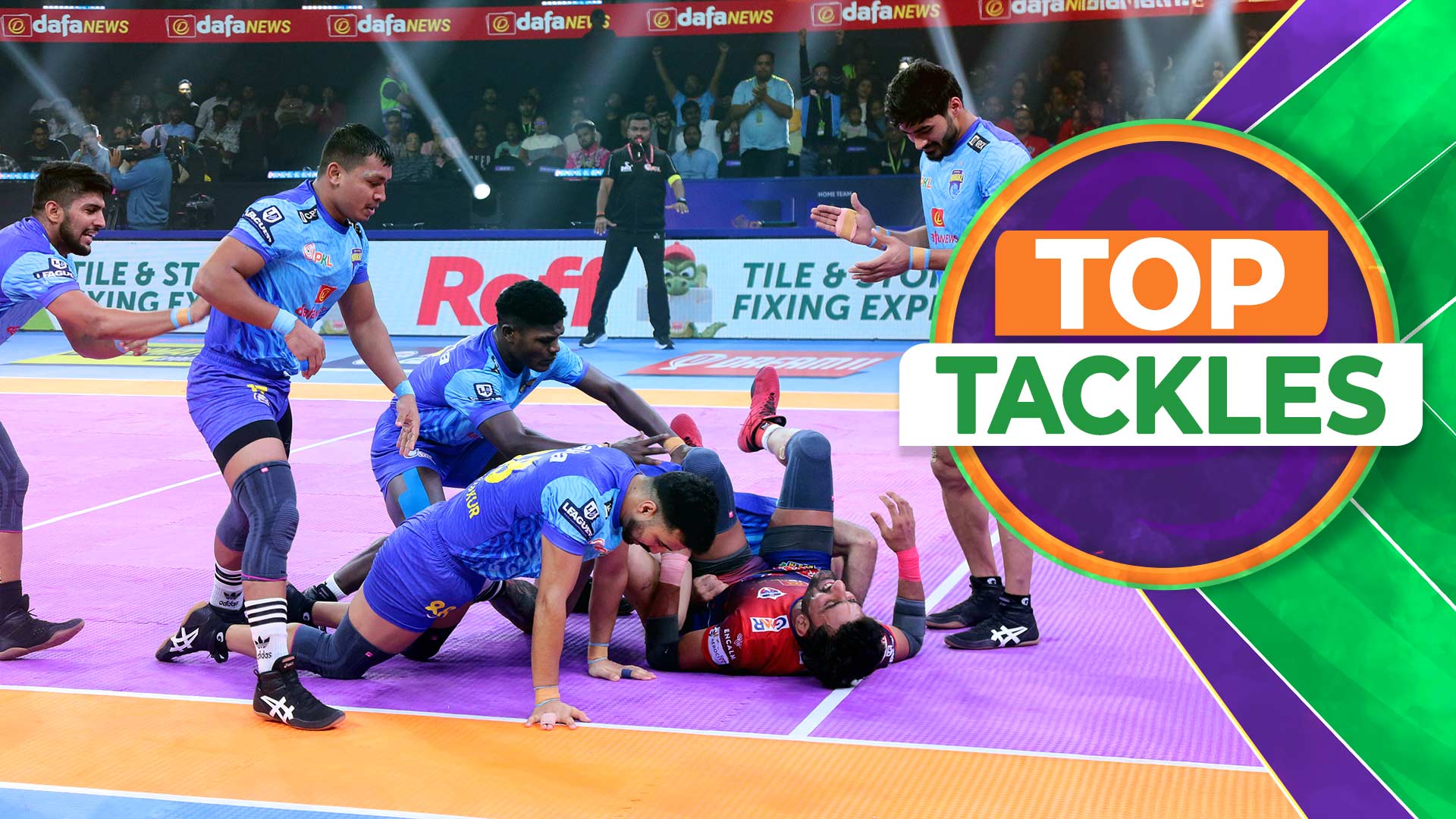 Top Tackles: Warriorz vs Yoddhas