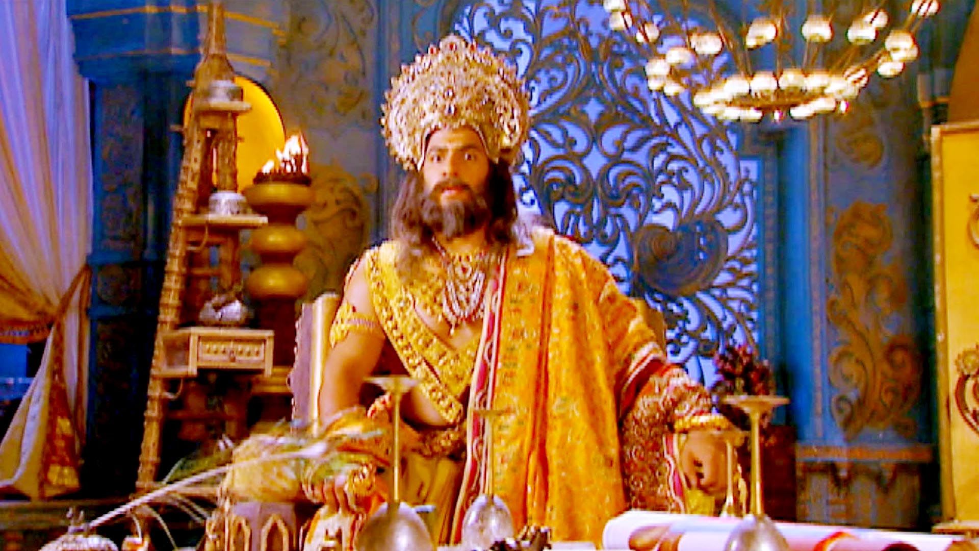 The Seer Warns Dhritarashtra