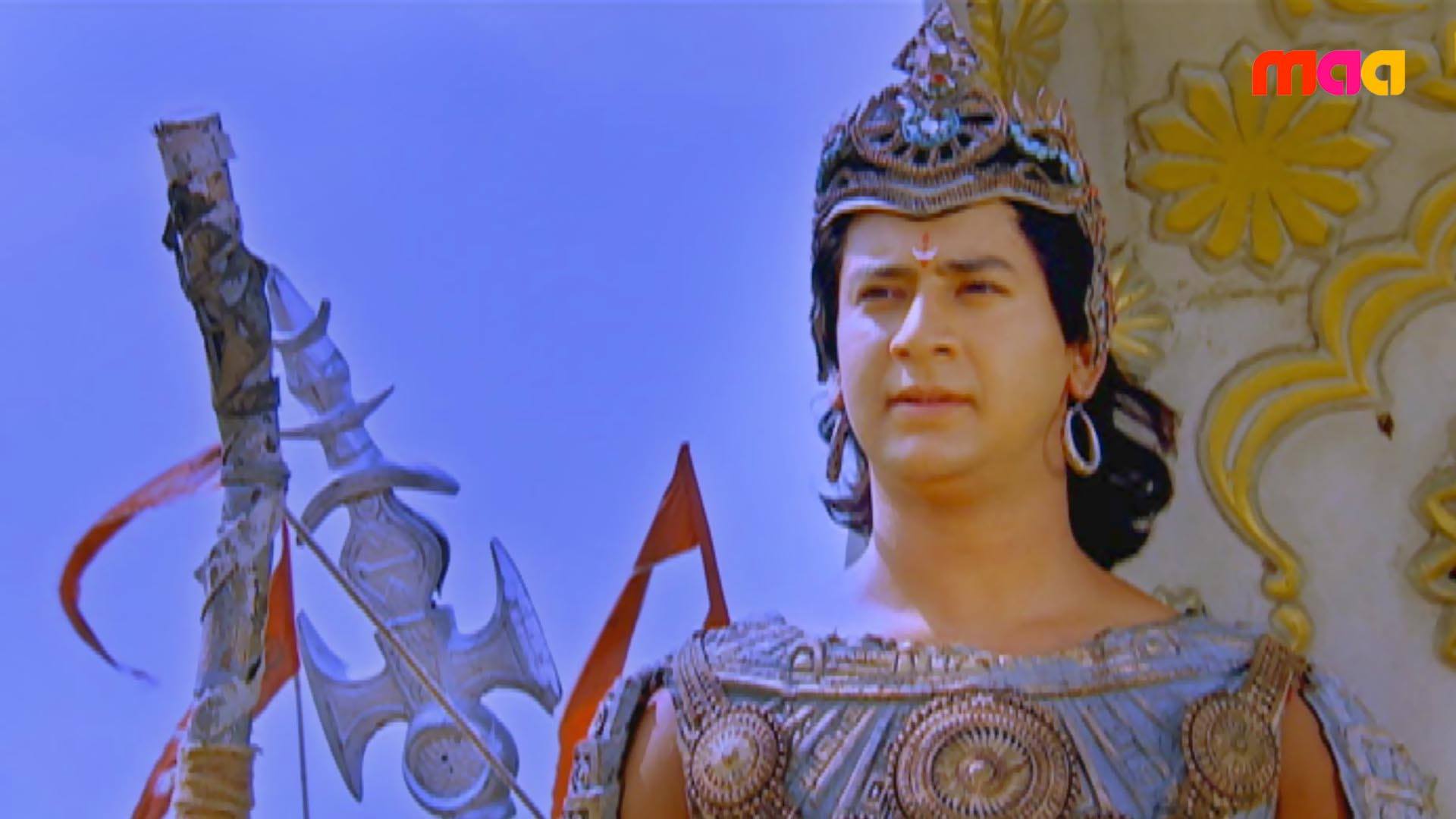 Abhimanyu enters the chakravyuha