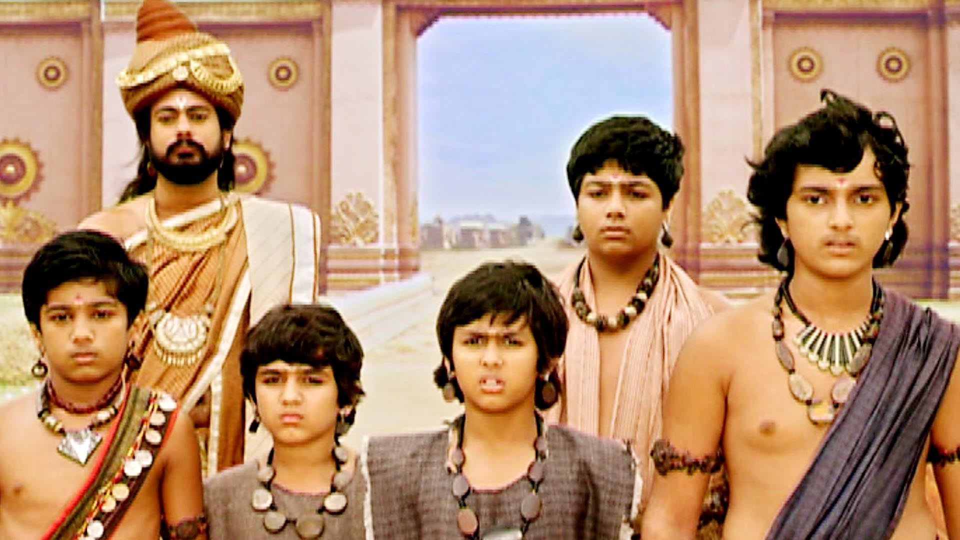 The Pandavas At Hastinapur