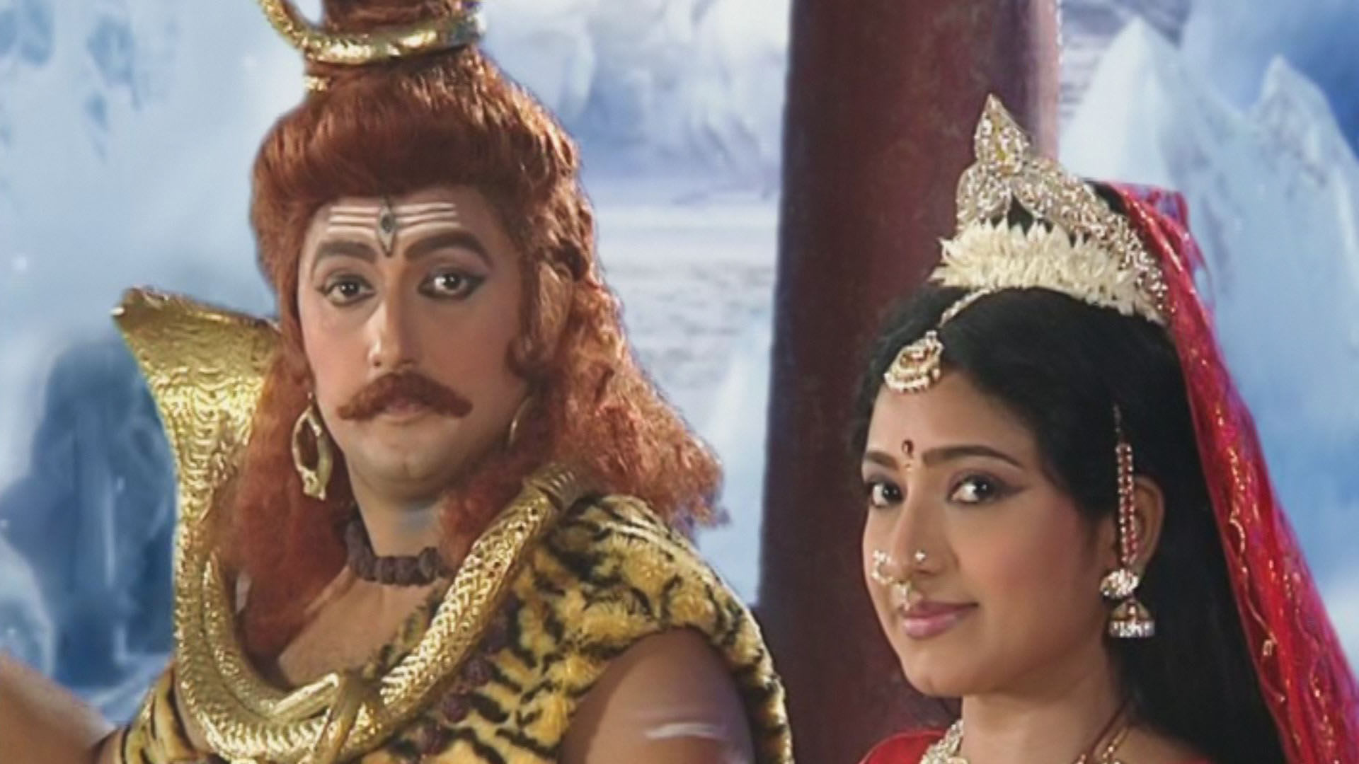 Lord Shiva Helps the Devas