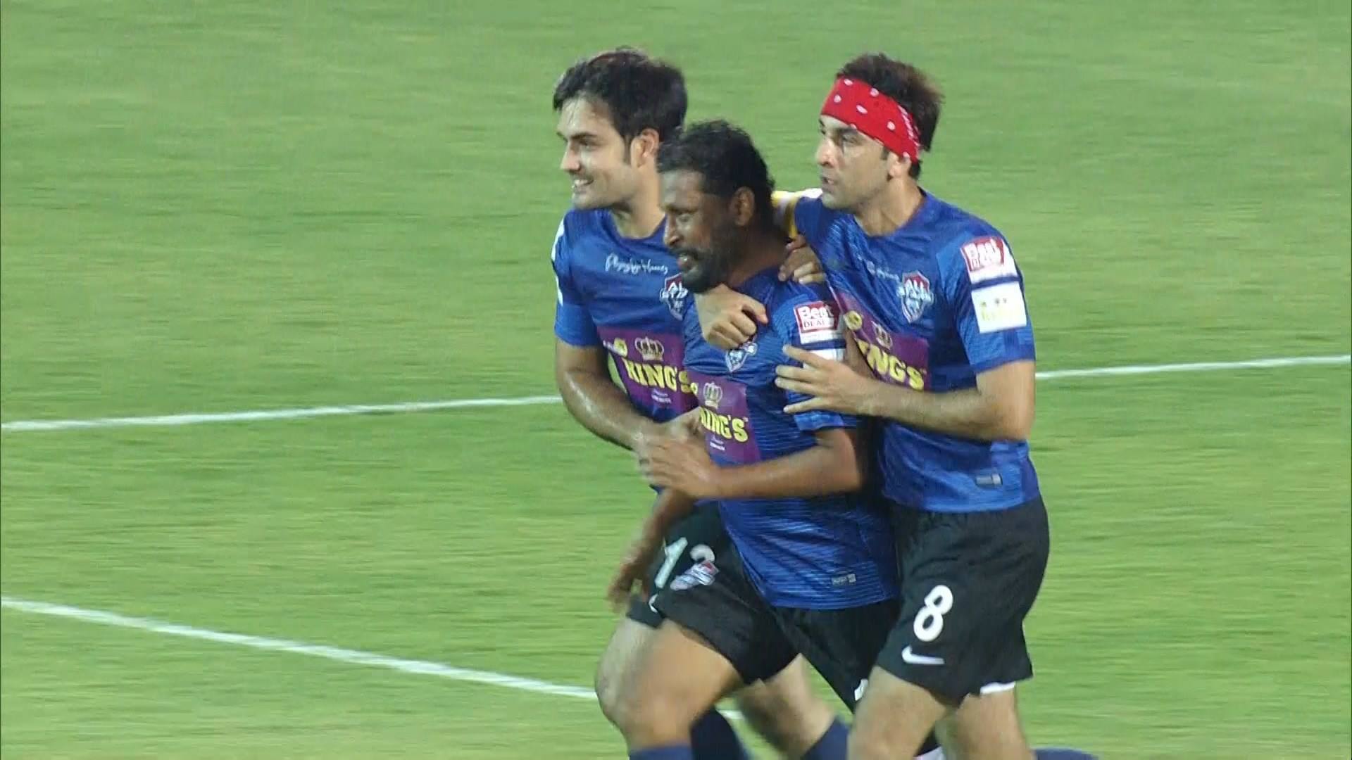 Shoojit's Goal in Celebrity Clasico