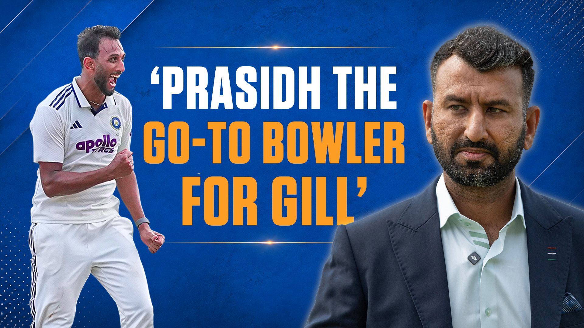 Pujara: Prasidh has become the go-to bowler for Gill
