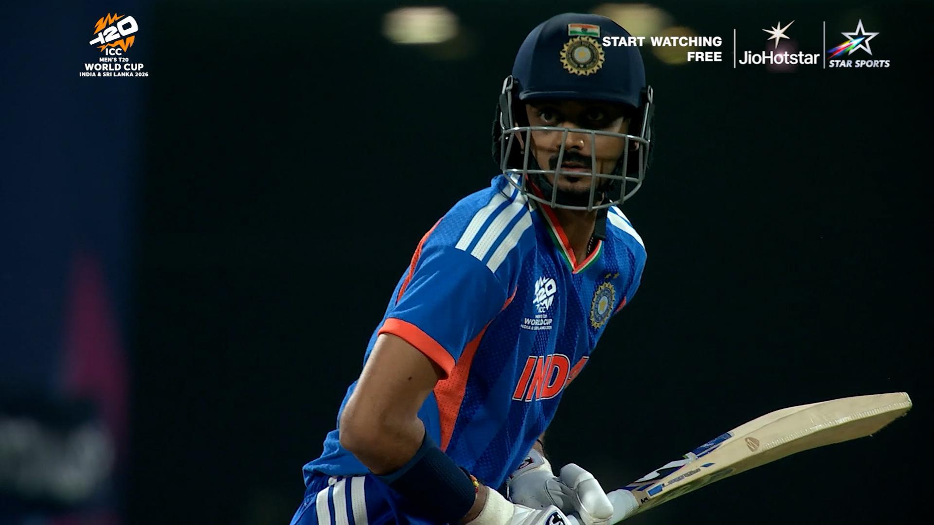 Watch - Axar steps out and goes big | Cricinfo.com