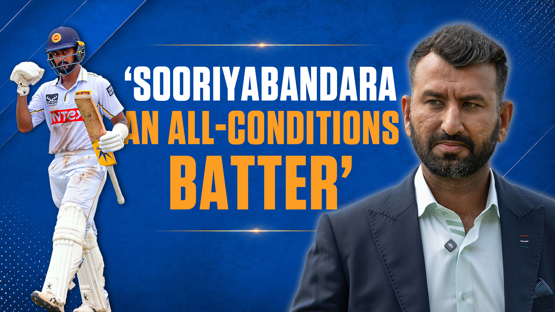 Pujara: Sooriyabandara an all-conditions batter