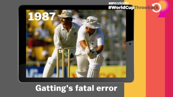 World Cup Classic Moments: Mike Gatting's ill-judged reverse sweep